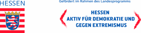 LOGO des Landesprogramm „Hessen - aktiv für Demokratie und gegen Extremismus